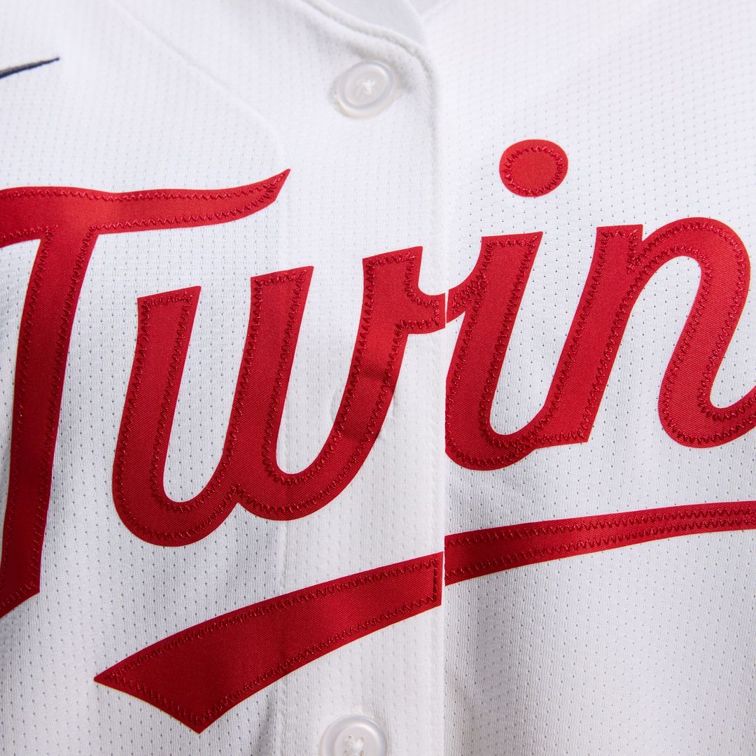 Minnesota Twins Nike Women's Home Limited Jersey - White Official MLB Team Apparel Baseball Fan Gear
