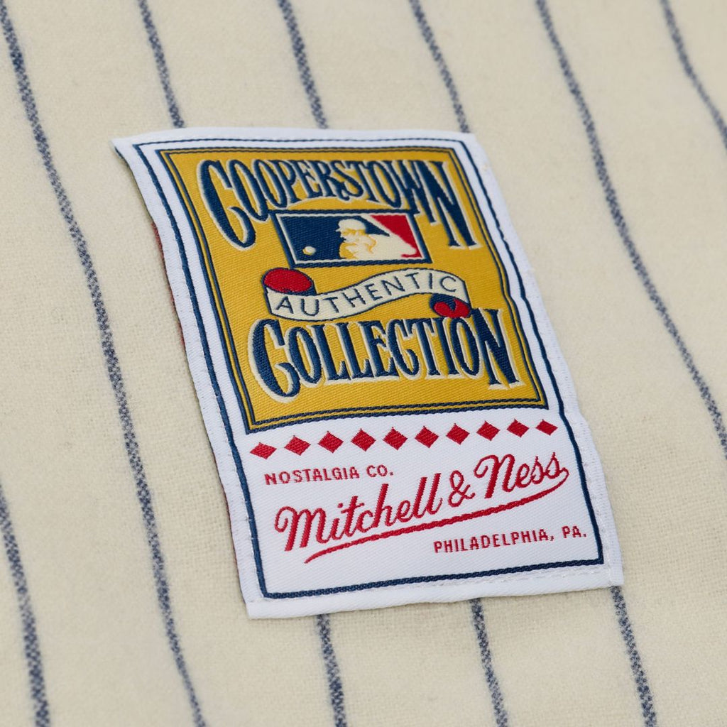 Mickey Mantle New York Yankees Mitchell & Ness 1951 Cooperstown Collection Authentic Jersey - Cream Official MLB Team Apparel Baseball Fan Gear