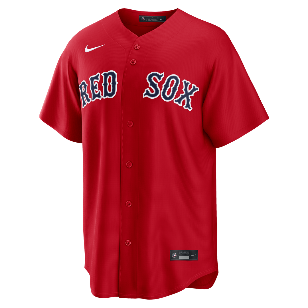 Jarren Duran Boston Red Sox Nike Alternate Replica Jersey - Red Official MLB Team Apparel Baseball Fan Gear