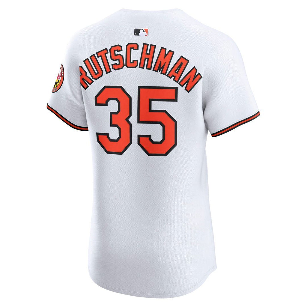 Adley Rutschman Baltimore Orioles Nike Alternate 2 Elite Jersey - Orange Official MLB Team Apparel Baseball Fan Gear