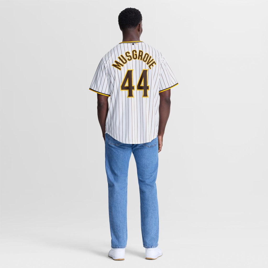 Joe Musgrove San Diego Padres Nike Home Replica Jersey - White Official MLB Team Apparel Baseball Fan Gear