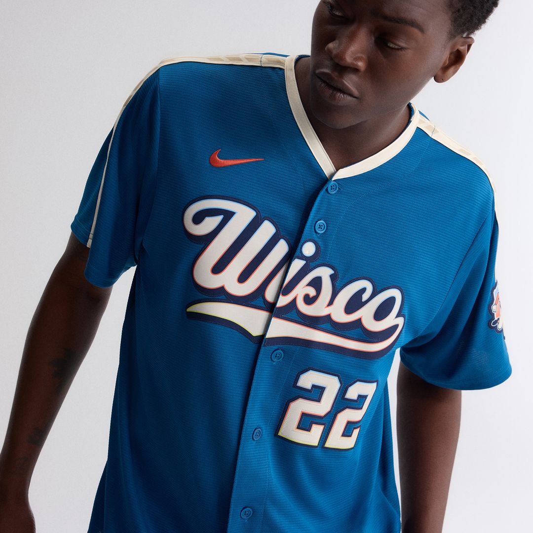 Christian Yelich Milwaukee Brewers Nike 2026 City Connect Stadium Jersey - Mineral Blue Official MLB Team Apparel Baseball Fan Gear