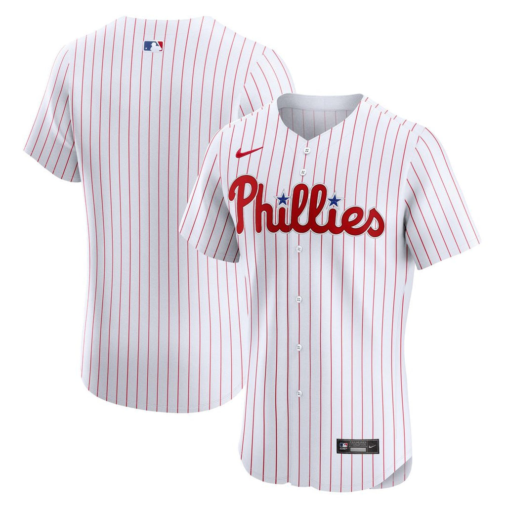 Philadelphia Phillies Nike Home Elite Jersey - White Official MLB Team Apparel Baseball Fan Gear