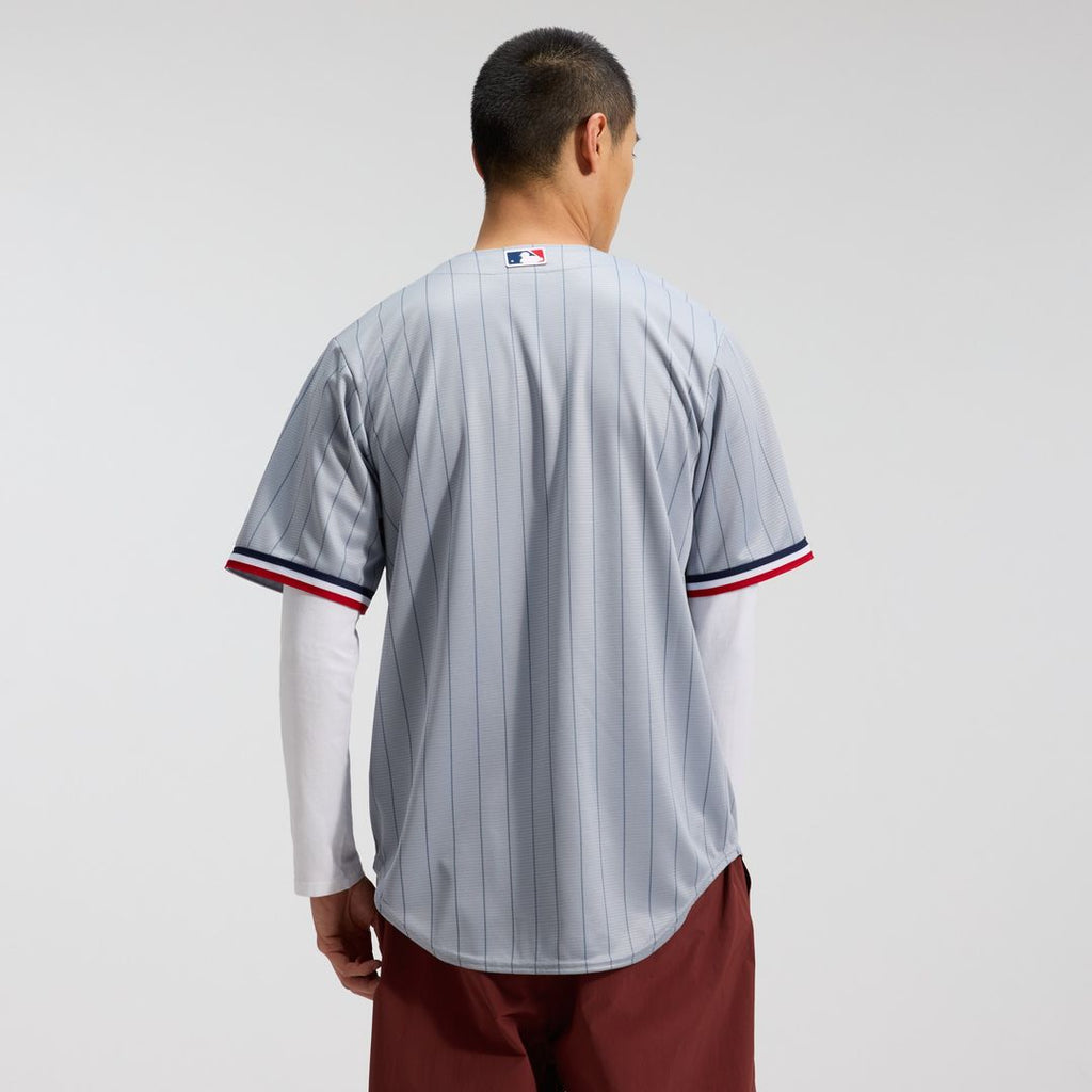 Minnesota Twins Nike Road Replica Team Jersey - Gray Official MLB Team Apparel Baseball Fan Gear