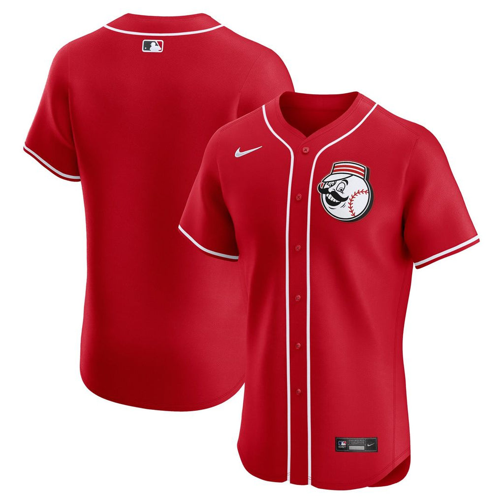 Cincinnati Reds Nike Alternate Elite Jersey - Red Official MLB Team Apparel Baseball Fan Gear