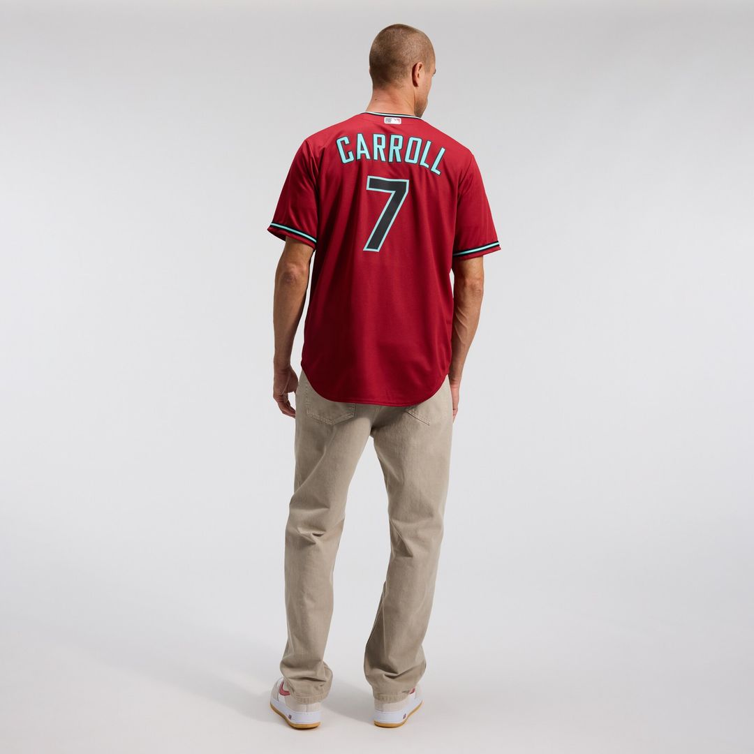 Corbin Carroll Arizona Diamondbacks Nike Road Replica Jersey - Gray Official MLB Team Apparel Baseball Fan Gear