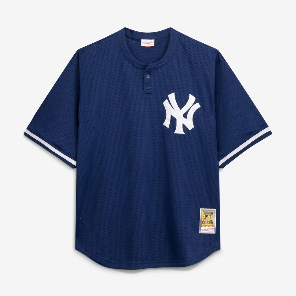 Don Mattingly New York Yankees Mitchell & Ness Cooperstown Collection Big & Tall Mesh Batting Practice Jersey - Navy Official MLB Team Apparel Basebal