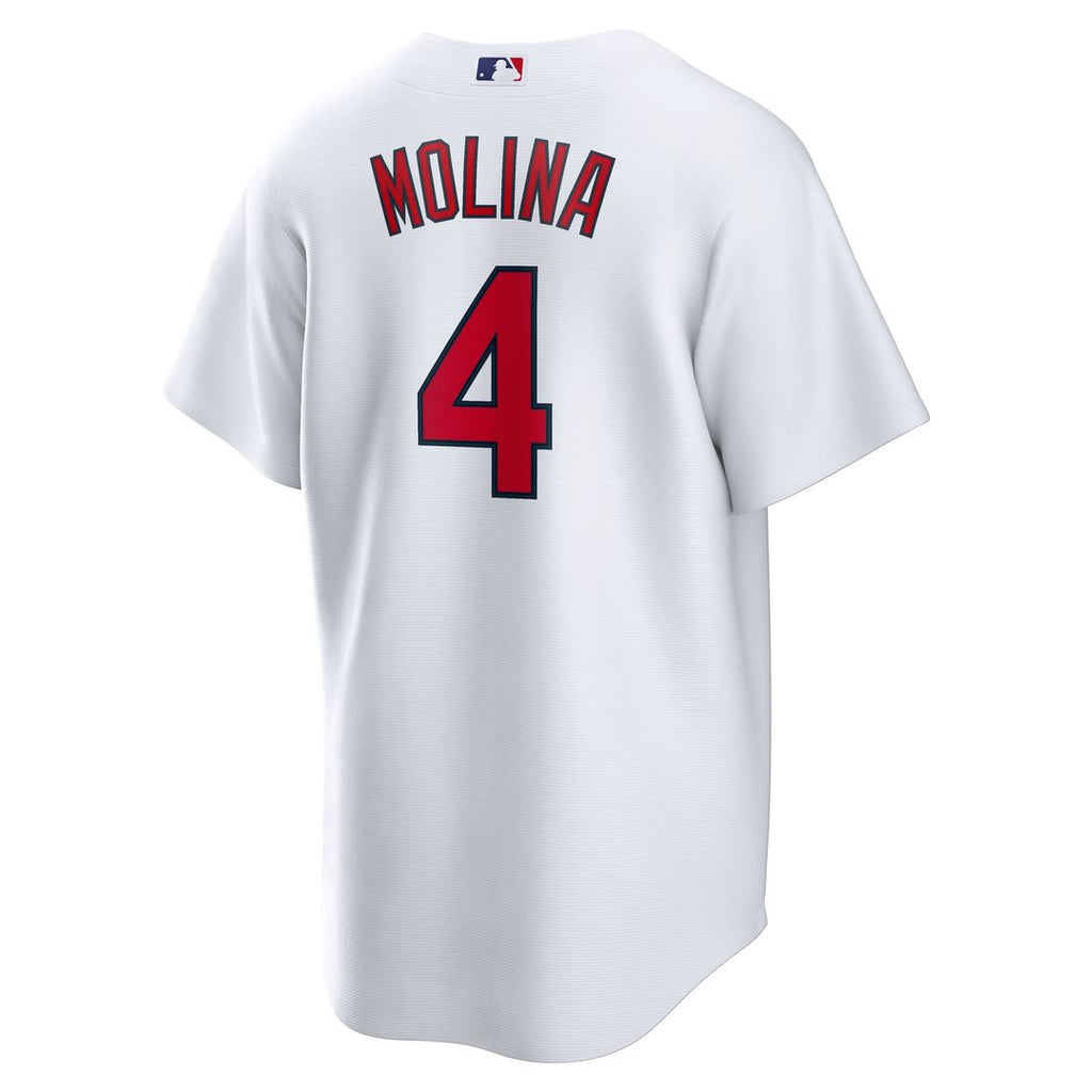 Yadier Molina St. Louis Cardinals Nike Home Replica Retired Player Jersey - White Official MLB Team Apparel Baseball Fan Gear