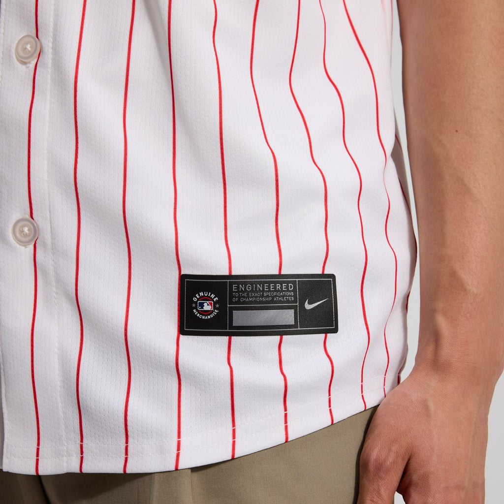 J.T. Realmuto Philadelphia Phillies Nike Home Limited Player Jersey - White Official MLB Team Apparel Baseball Fan Gear