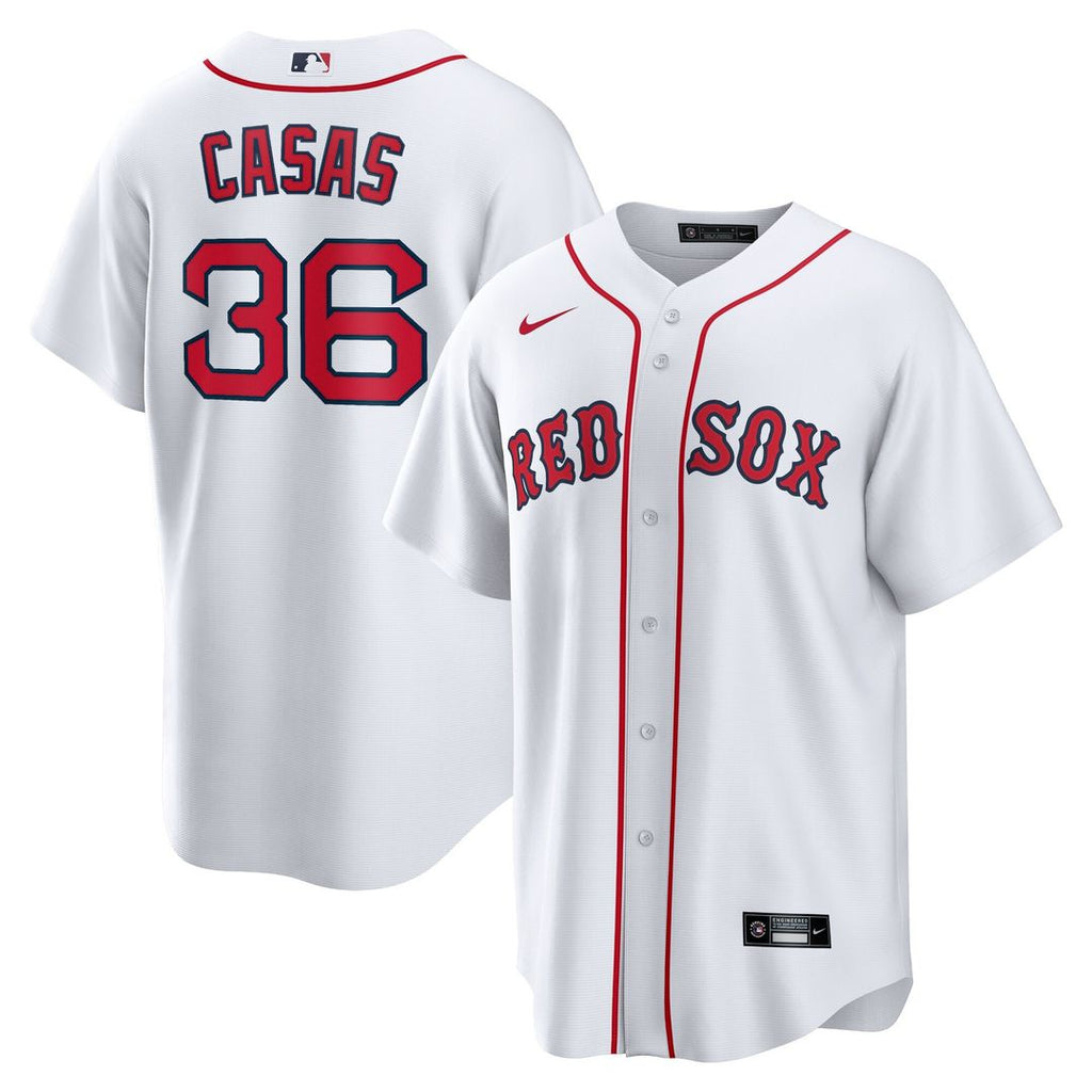 Triston Casas Boston Red Sox Nike Home Replica Jersey - White Official MLB Team Apparel Baseball Fan Gear