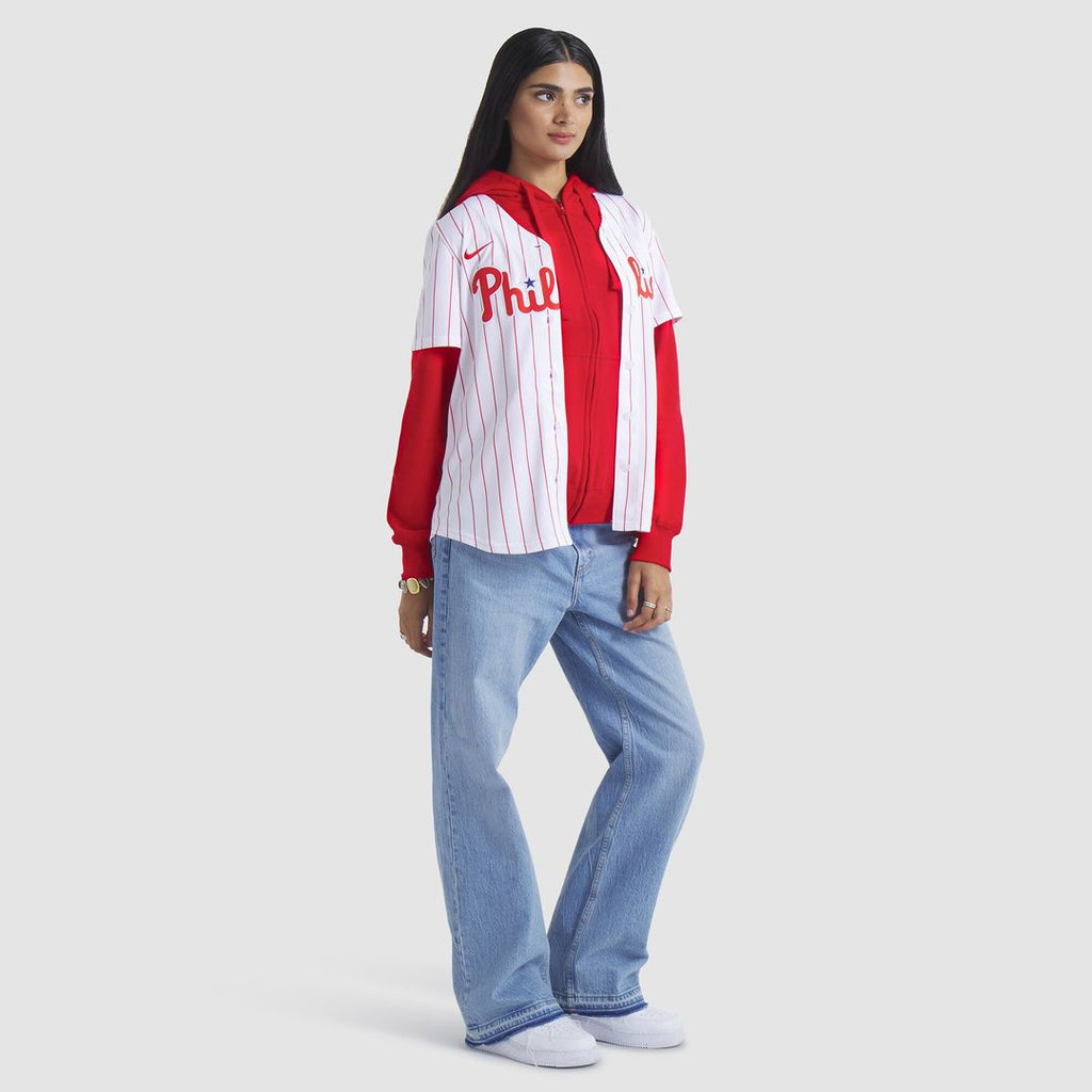 Bryce Harper Philadelphia Phillies Nike Women's Home Limited Player Jersey - White Official MLB Team Apparel Baseball Fan Gear