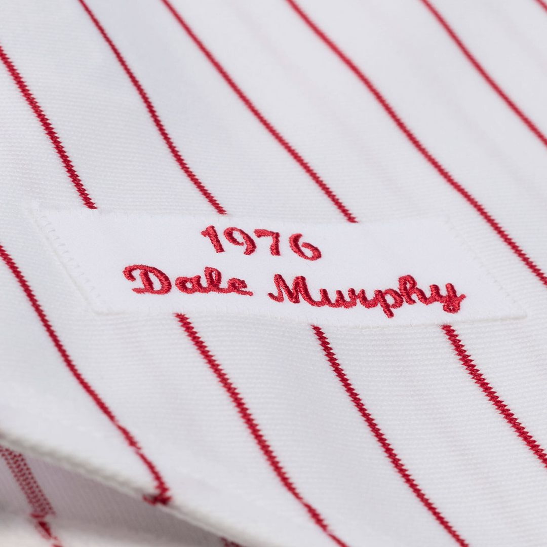 Dale Murphy Atlanta Braves Mitchell & Ness 1976 Authentic Jersey - White Official MLB Team Apparel Baseball Fan Gear