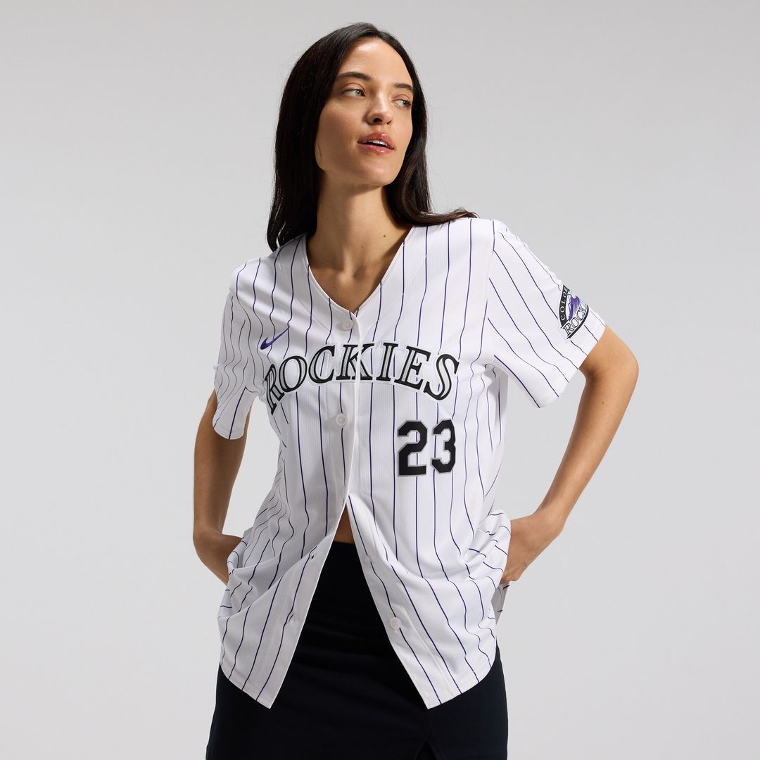 Kris Bryant Colorado Rockies Nike Women's Home Limited Player Jersey - White Official MLB Team Apparel Baseball Fan Gear
