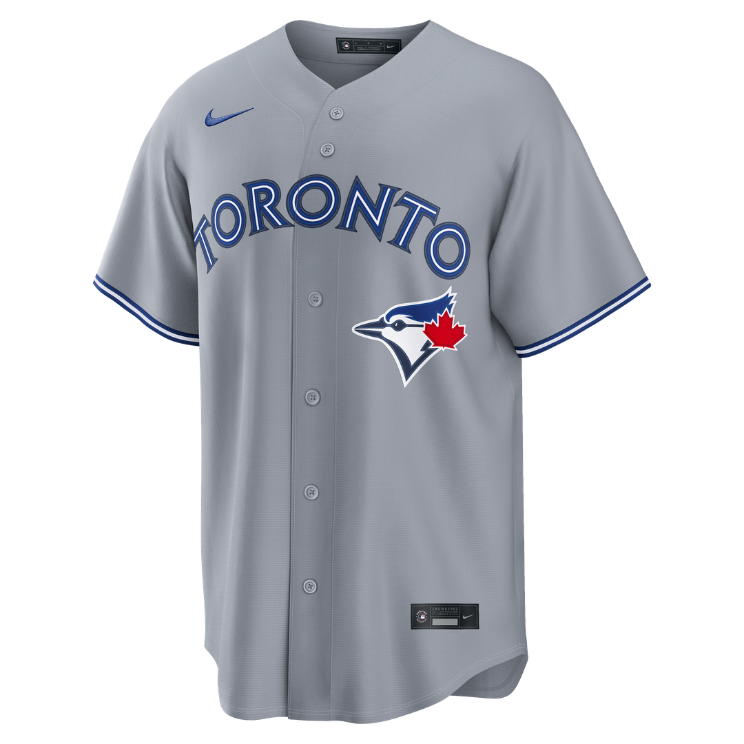 Anthony Santander Toronto Blue Jays Nike Road Replica Jersey - Gray Official MLB Team Apparel Baseball Fan Gear