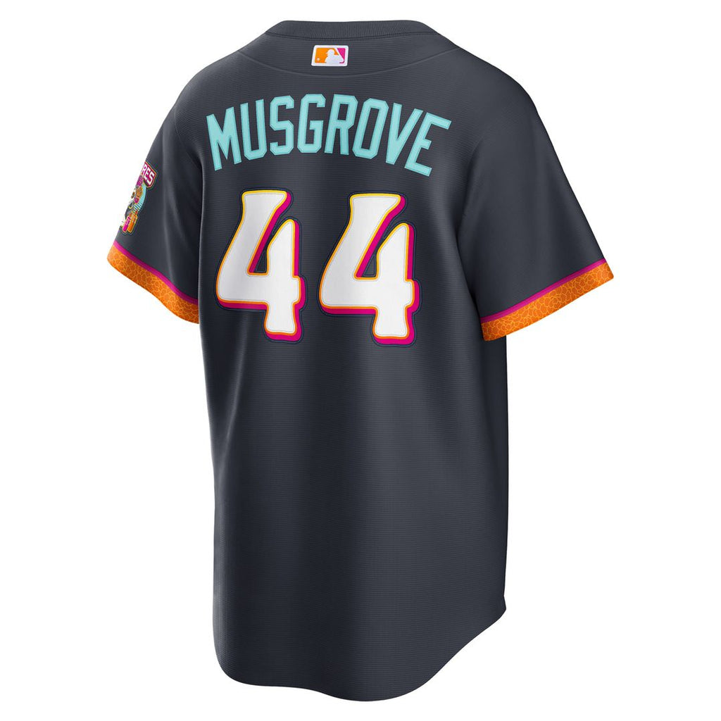 Joe Musgrove San Diego Padres Nike 2026 City Connect Stadium Jersey - Obsidian Official MLB Team Apparel Baseball Fan Gear