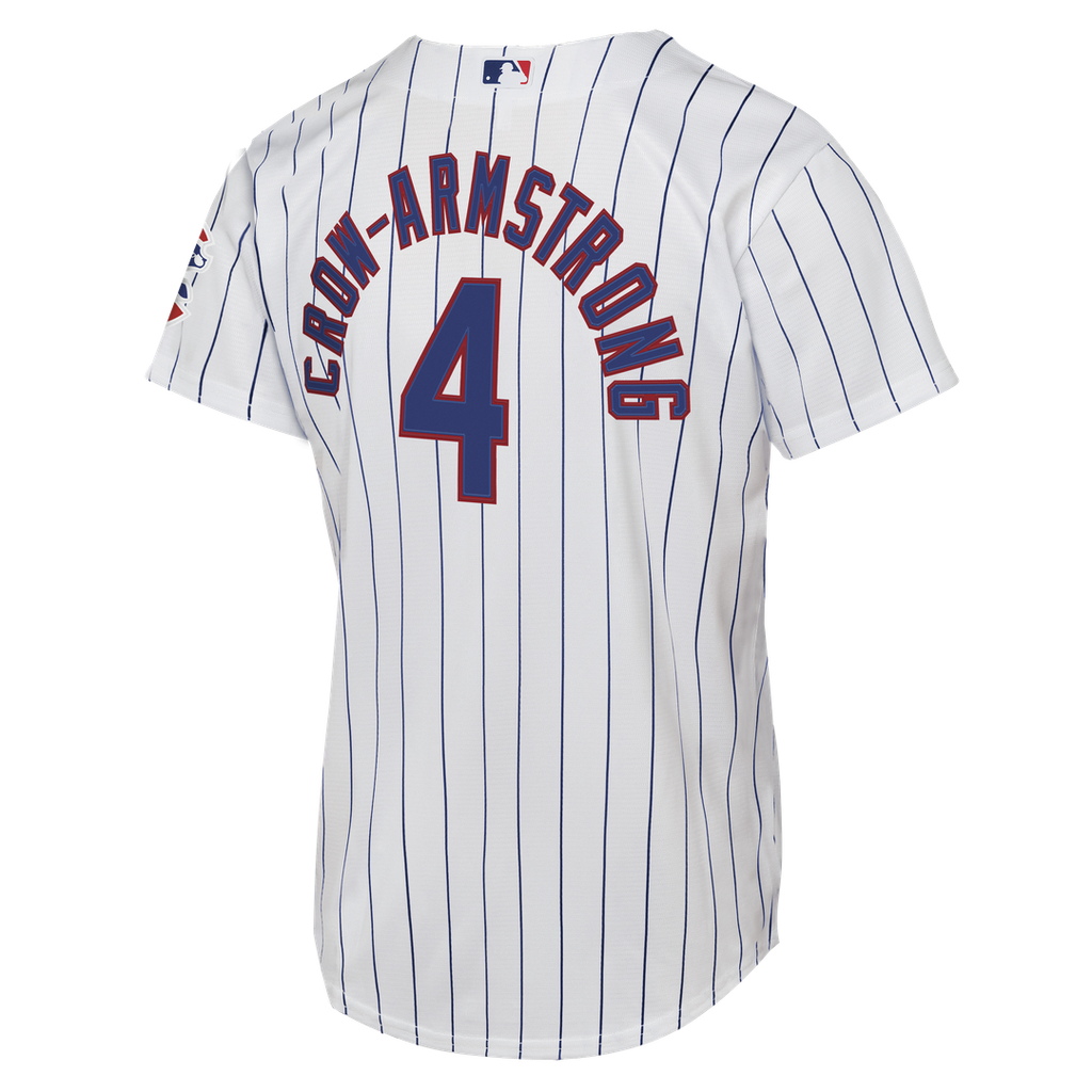 Pete Crow-Armstrong Chicago Cubs Nike Youth Home Stadium Jersey - White Official MLB Team Apparel Baseball Fan Gear