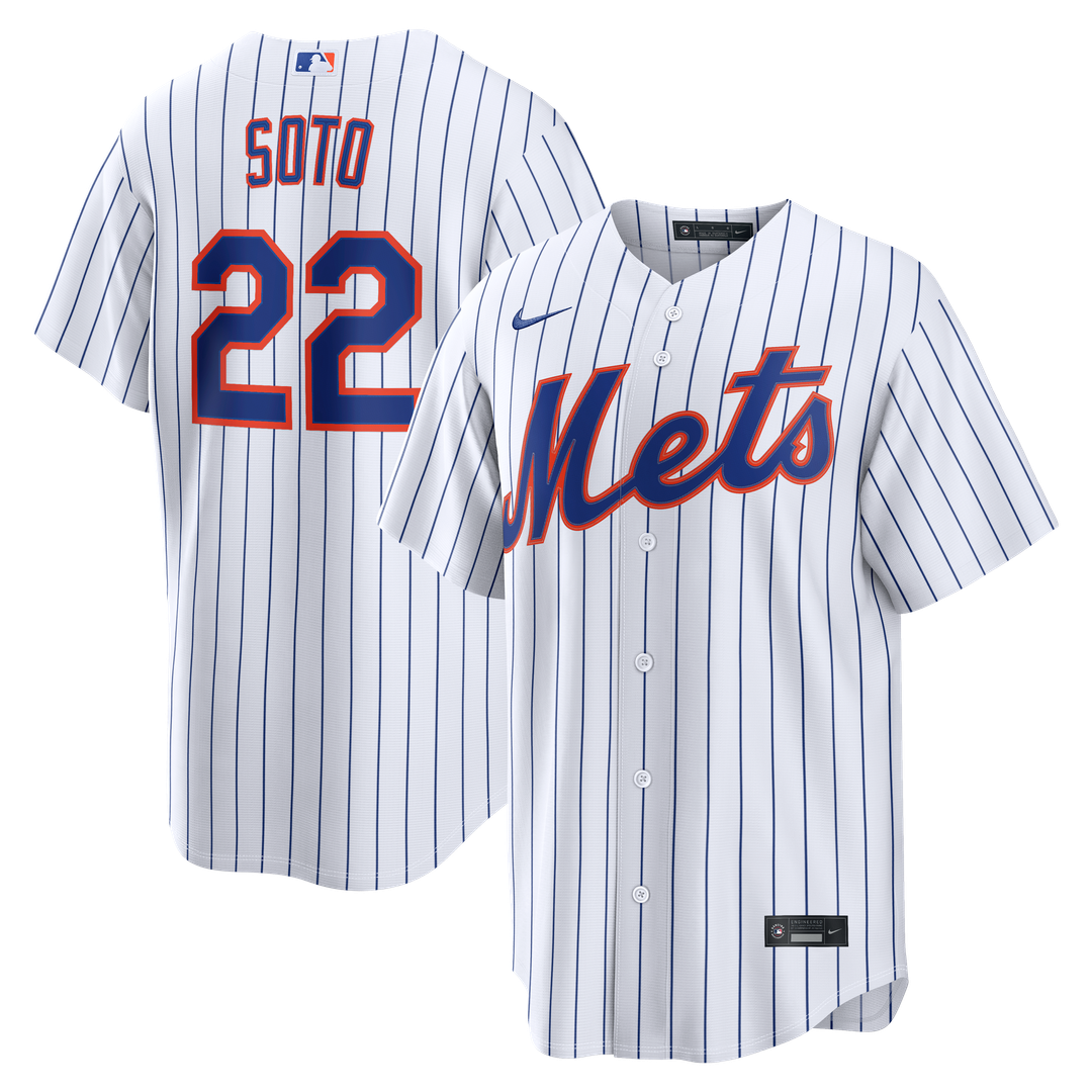 Juan Soto New York Mets Nike Alternate Replica Jersey - Black Official MLB Team Apparel Baseball Fan Gear