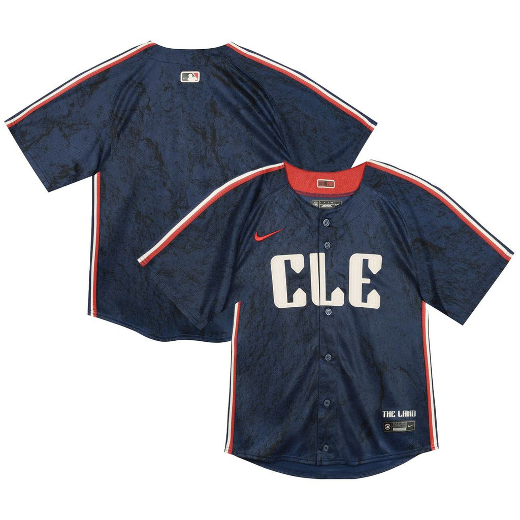 Cleveland Guardians Nike Toddler City Connect Team Limited Jersey - Navy Official MLB Team Apparel Baseball Fan Gear