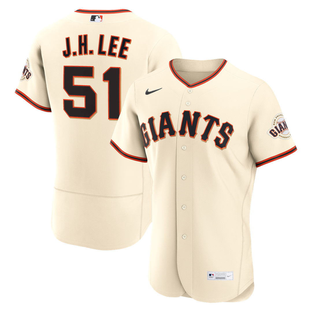 Jung Hoo Lee San Francisco Giants Nike Home Authentic Jersey - Cream Official MLB Team Apparel Baseball Fan Gear