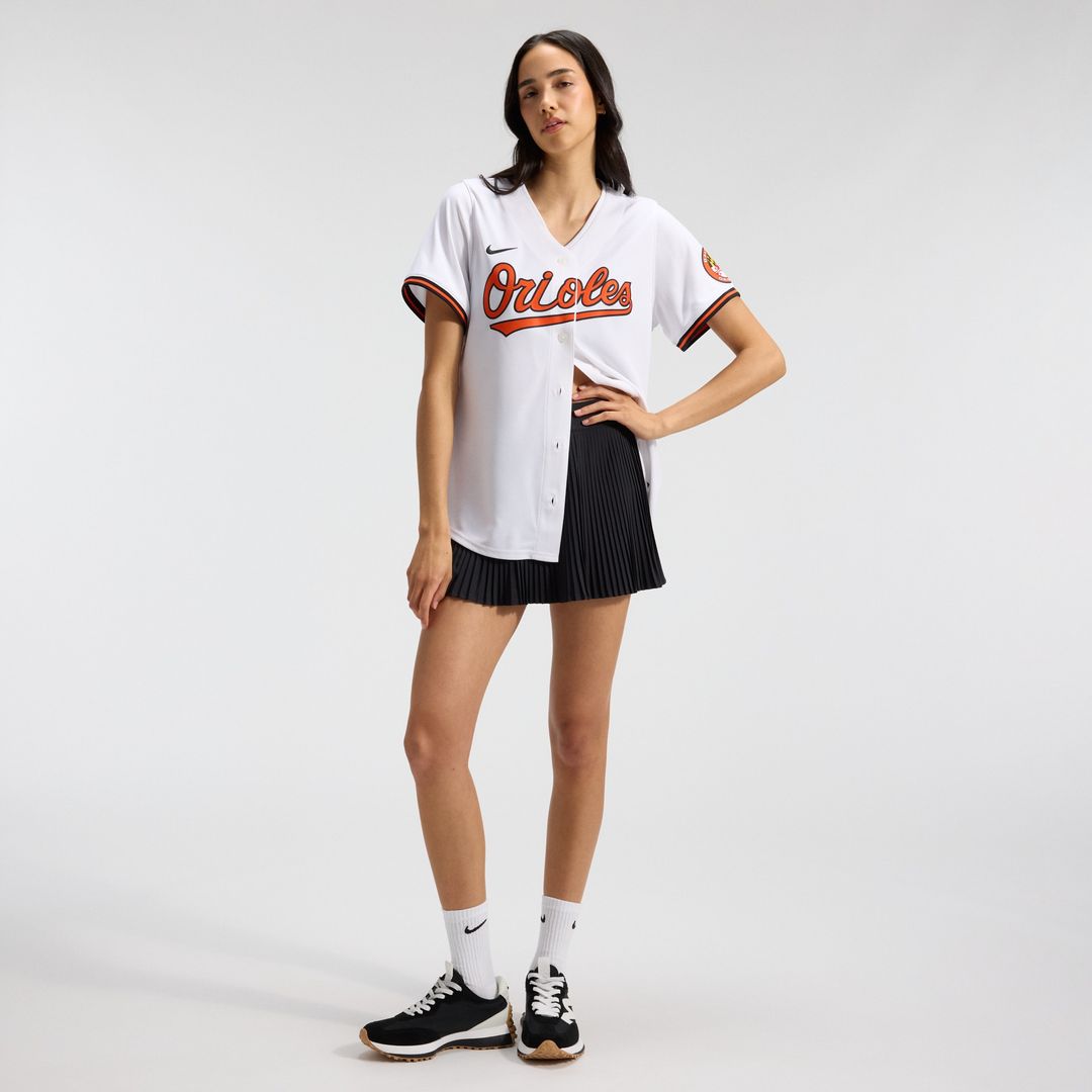 Baltimore Orioles Nike Women's Home Limited Jersey - White Official MLB Team Apparel Baseball Fan Gear