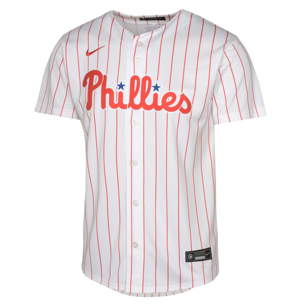 Philadelphia Phillies Nike Youth Home Blank Limited Jersey - White Official MLB Team Apparel Baseball Fan Gear