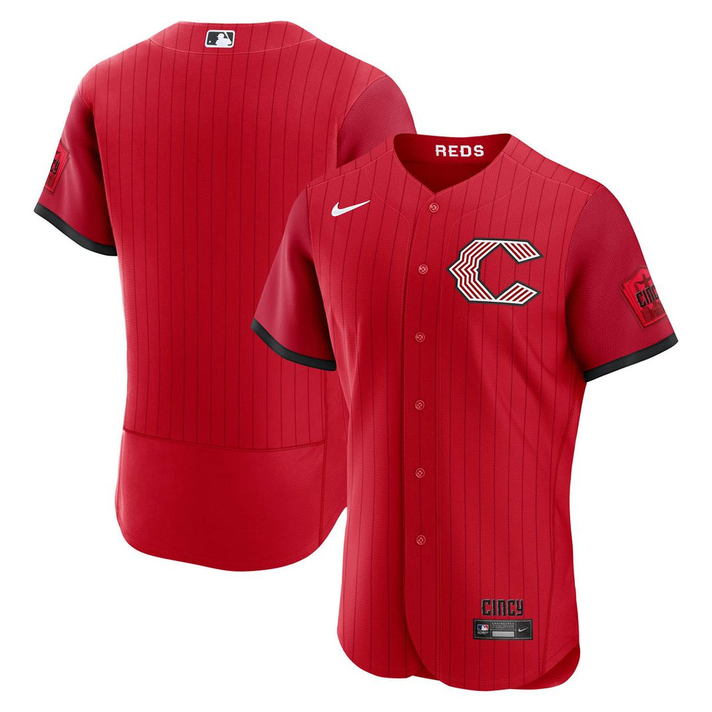 Cincinnati Reds Nike 2026 City Connect Authentic Jersey - Red Official MLB Team Apparel Baseball Fan Gear