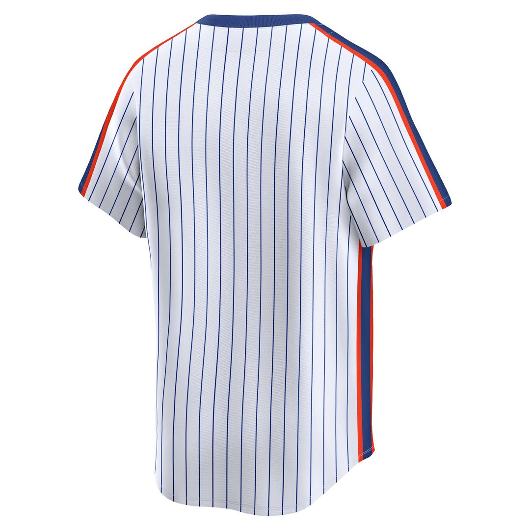 New York Mets Nike Cooperstown Collection Limited Jersey - White Official MLB Team Apparel Baseball Fan Gear