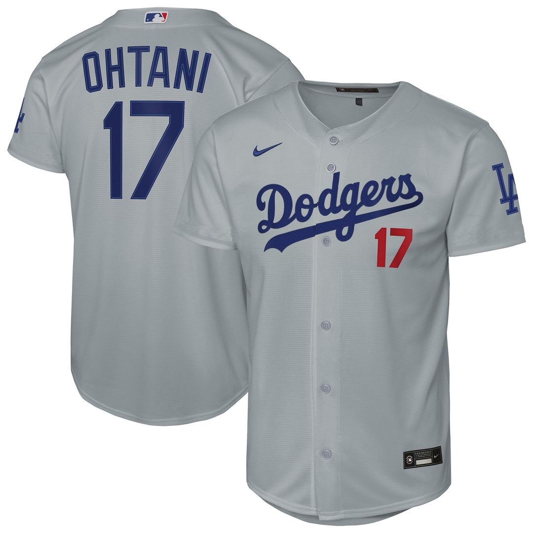 Shohei Ohtani Los Angeles Dodgers Nike Youth Home Stadium Jersey - White Official MLB Team Apparel Baseball Fan Gear