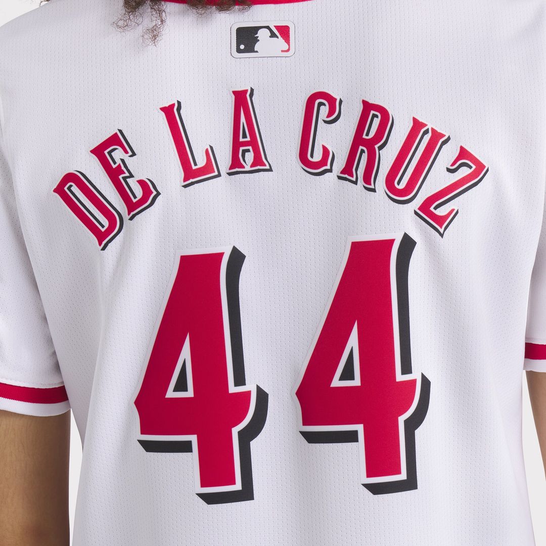 Elly De La Cruz Cincinnati Reds Nike Women's Home Limited Player Jersey - White Official MLB Team Apparel Baseball Fan Gear