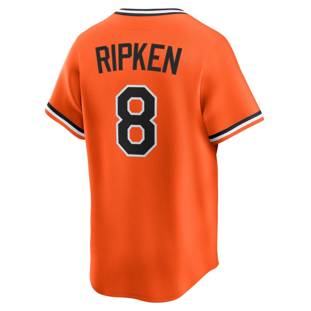 Cal Ripken Sr. Baltimore Orioles Nike Throwback Cooperstown Collection Limited Jersey - Orange Official MLB Team Apparel Baseball Fan Gear