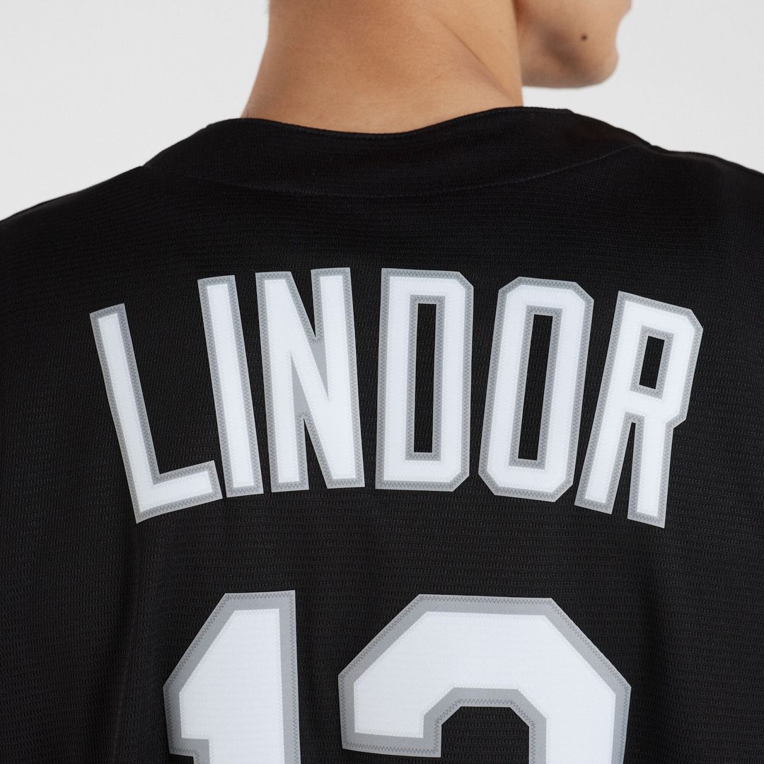 Francisco Lindor New York Mets Nike Replica Player Jersey - Black Official MLB Team Apparel Baseball Fan Gear