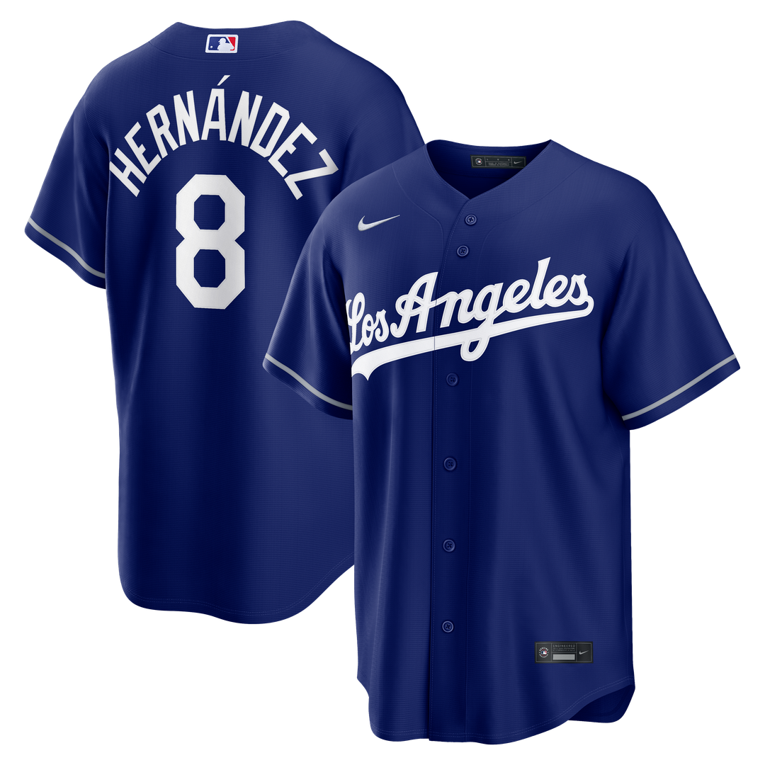 Enrique Hernández Los Angeles Dodgers Nike Alternate Replica Jersey - Royal Official MLB Team Apparel Baseball Fan Gear