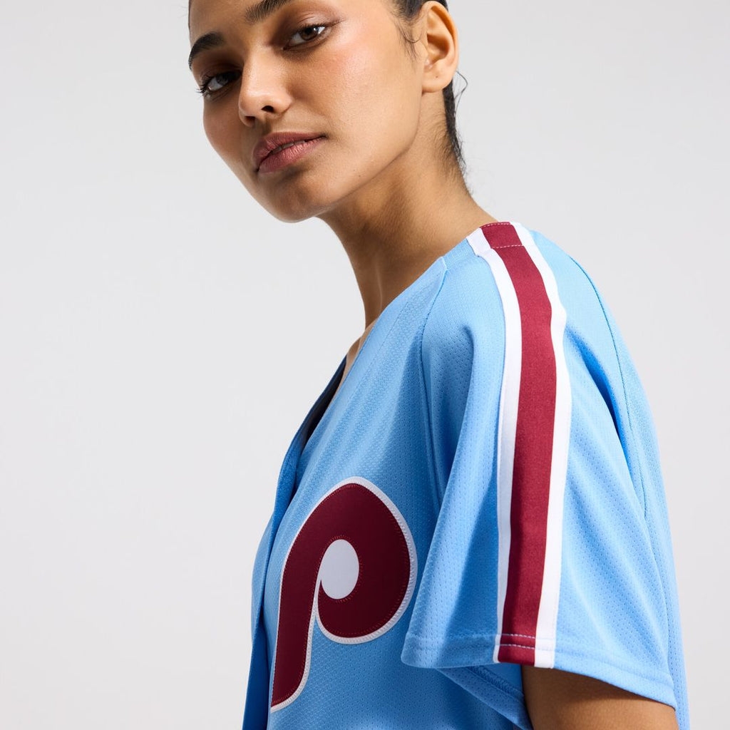 Philadelphia Phillies Nike Women's Alternate Limited Jersey - Light Blue Official MLB Team Apparel Baseball Fan Gear