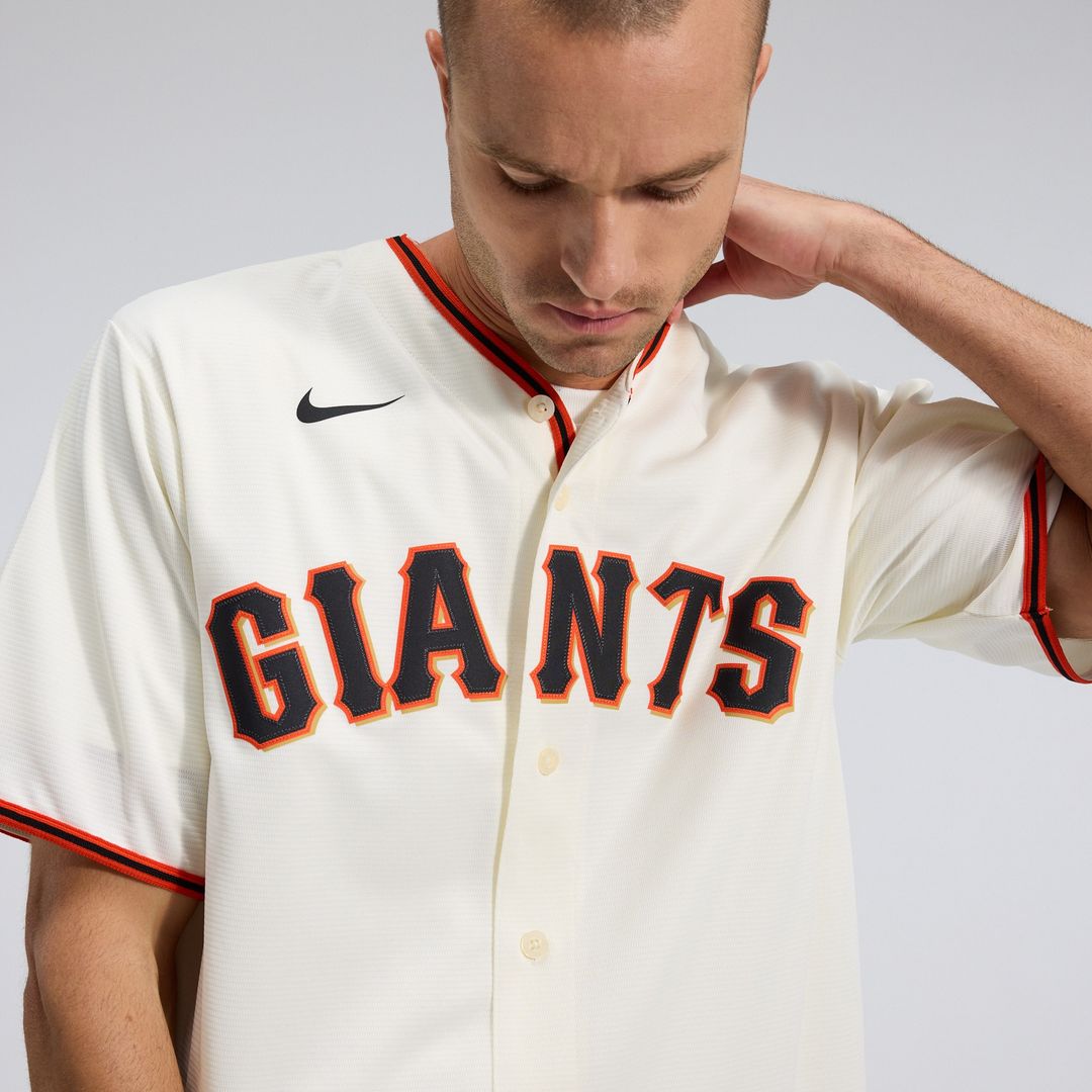 San Francisco Giants Nike Home Replica Team Jersey - Cream Official MLB Team Apparel Baseball Fan Gear