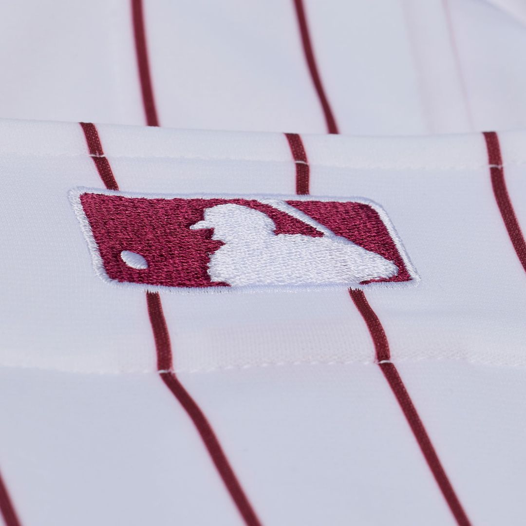 Jimmy Rollins Philadelphia Phillies Mitchell & Ness 2003 Cooperstown Collection Authentic Jersey - White Official MLB Team Apparel Baseball Fan Gear