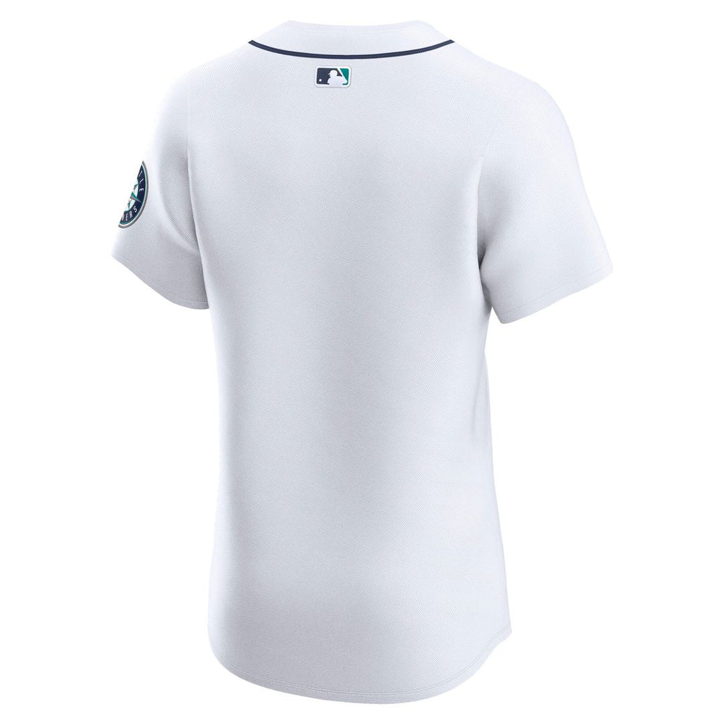 Seattle Mariners Nike Home Elite Jersey - White Official MLB Team Apparel Baseball Fan Gear