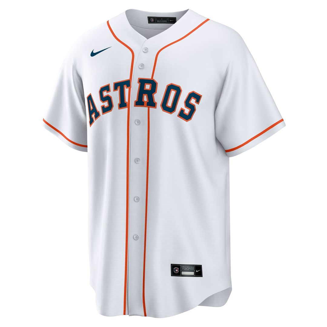 Lance McCullers Jr. Houston Astros Nike Home Replica Jersey - White Official MLB Team Apparel Baseball Fan Gear
