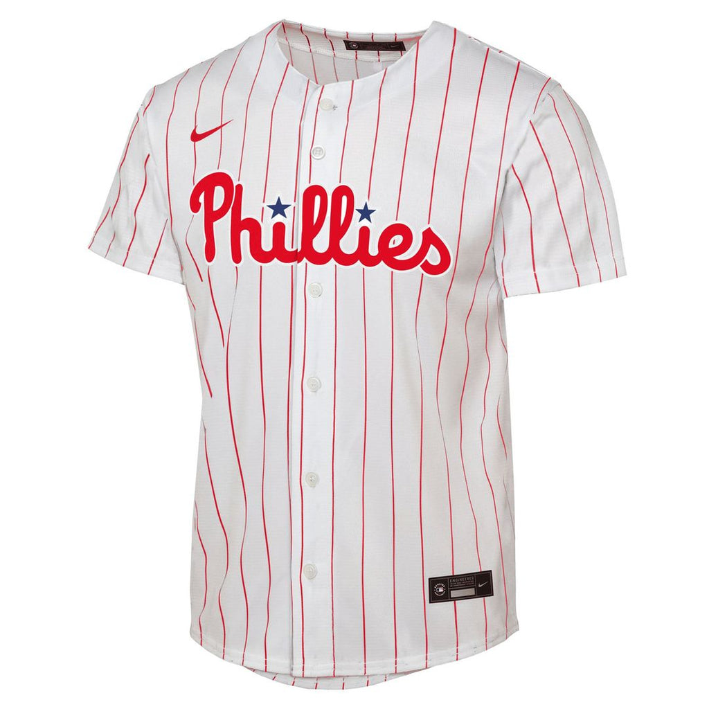 Kyle Schwarber Philadelphia Phillies Nike Youth Replica Jersey - White Official MLB Team Apparel Baseball Fan Gear