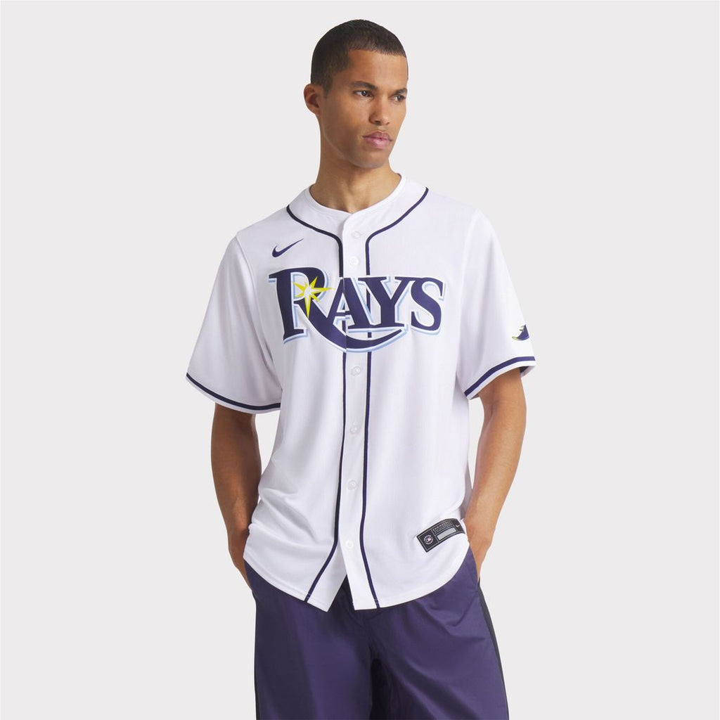 Tampa Bay Rays Nike Home Limited Jersey - White Official MLB Team Apparel Baseball Fan Gear