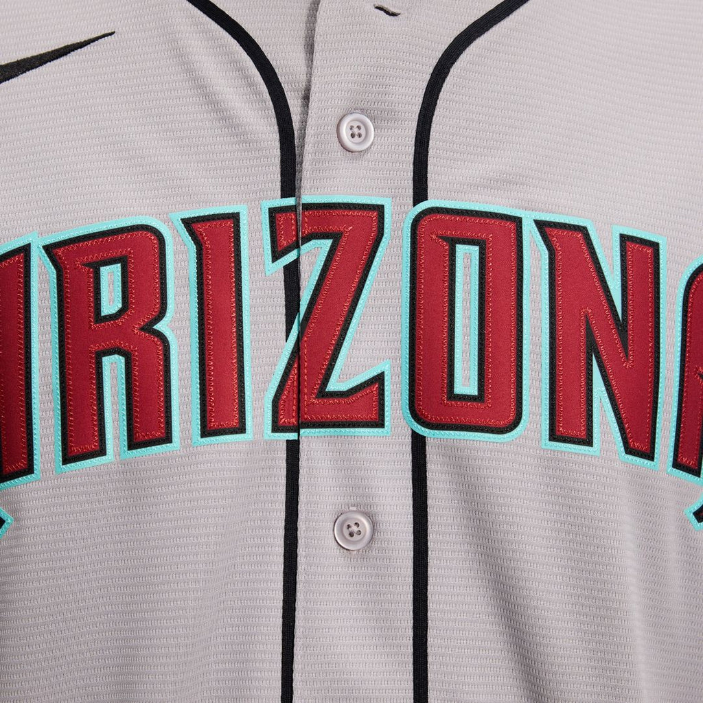 Corbin Carroll Arizona Diamondbacks Nike Road Replica Jersey - Gray Official MLB Team Apparel Baseball Fan Gear