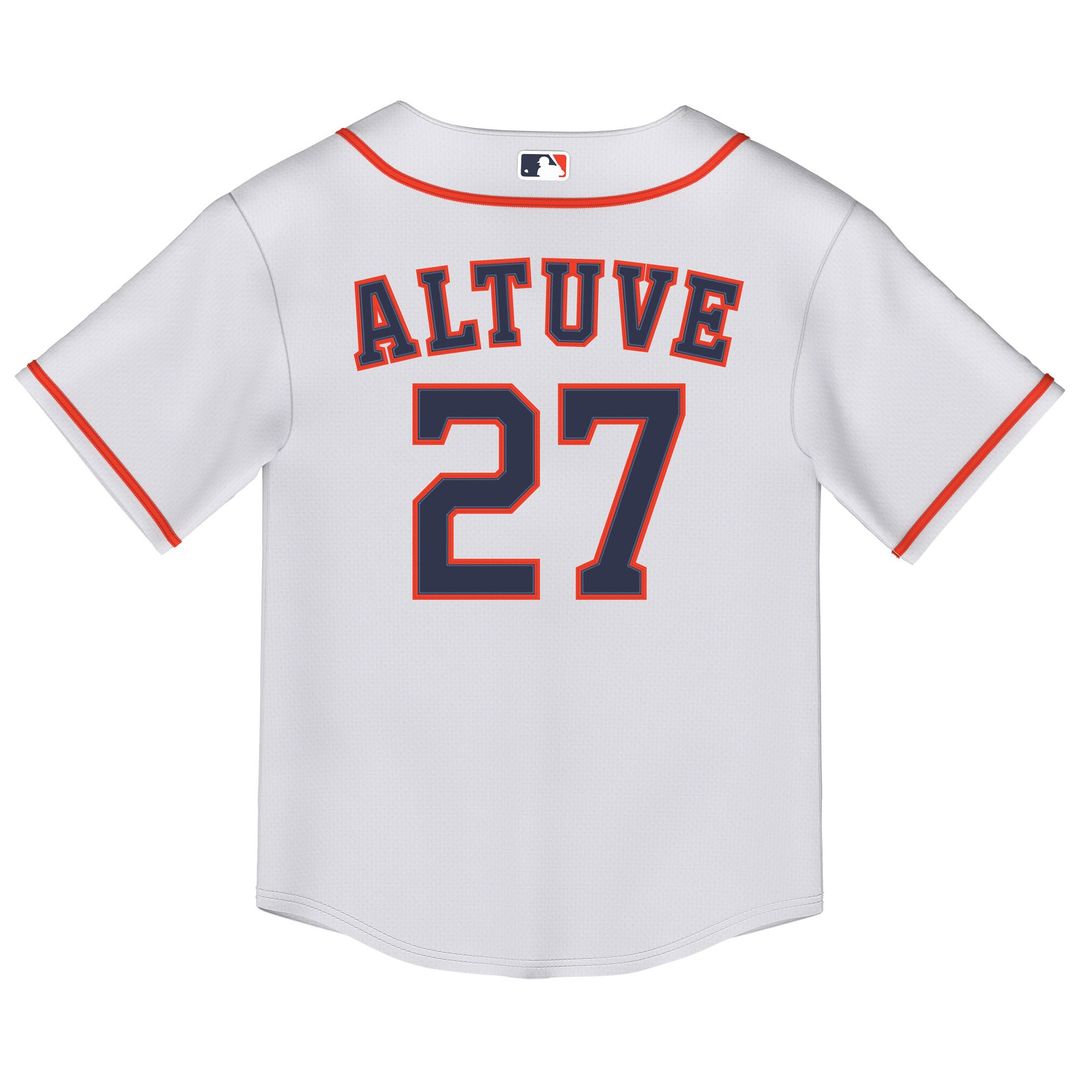 Jose Altuve Houston Astros Nike Infant Home Replica Jersey - White Official MLB Team Apparel Baseball Fan Gear