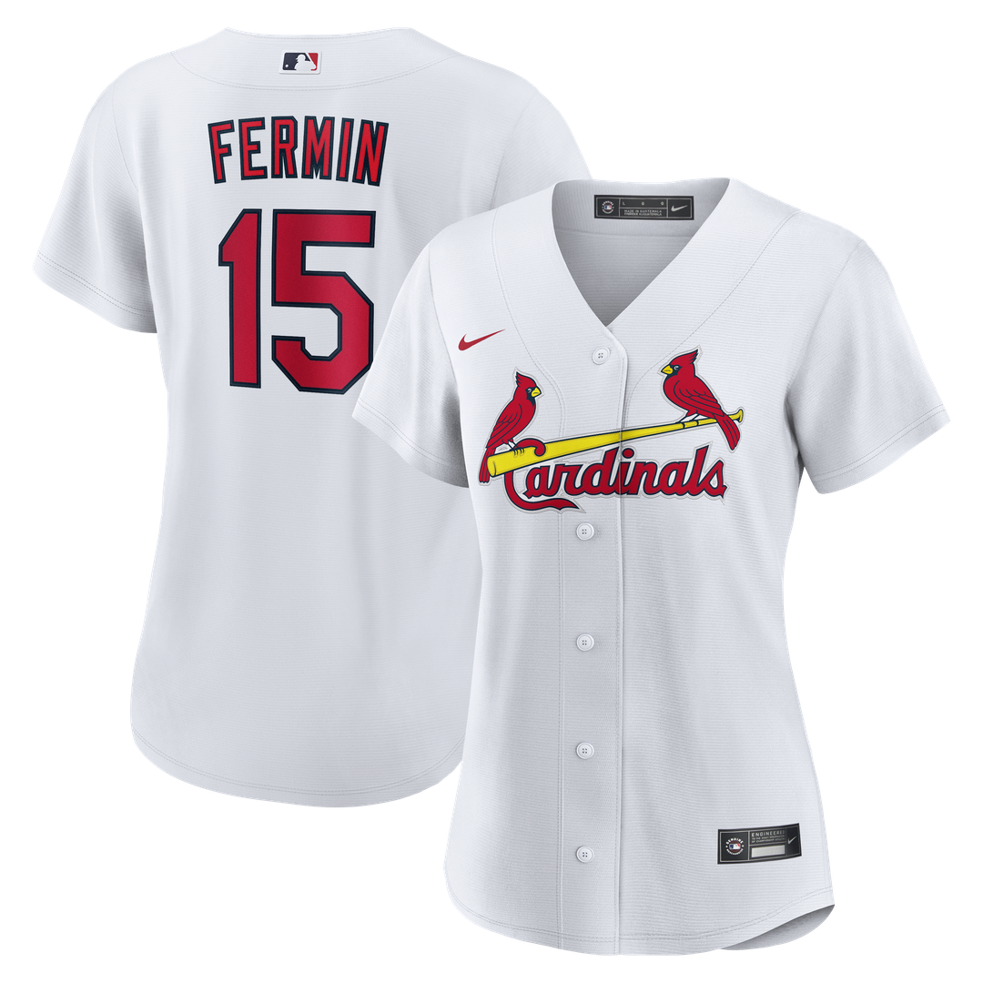 José Fermín St. Louis Cardinals Nike Women's Home Replica Jersey - White Official MLB Team Apparel Baseball Fan Gear