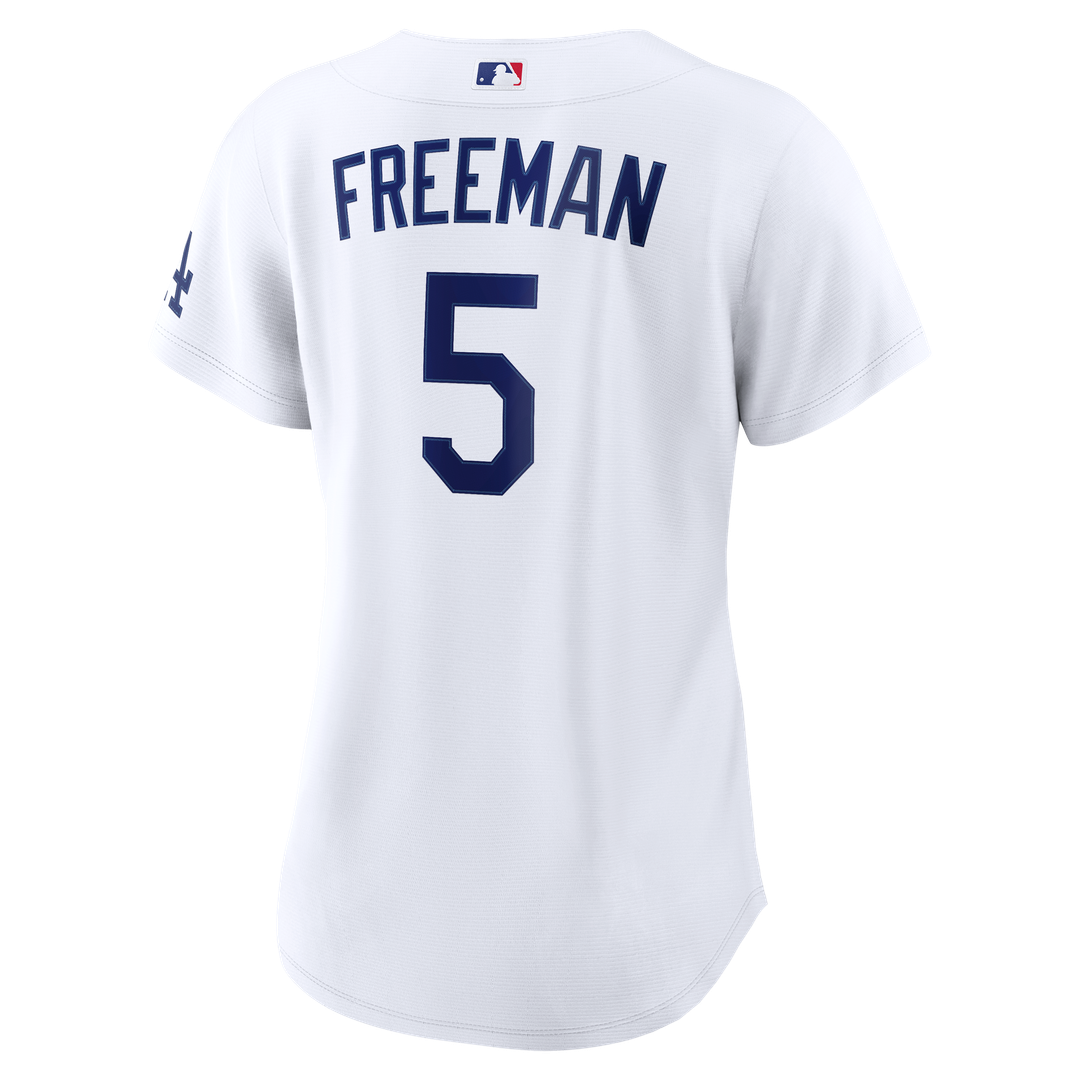 Freddie Freeman Los Angeles Dodgers Nike Women's Home Stadium Jersey - White Official MLB Team Apparel Baseball Fan Gear