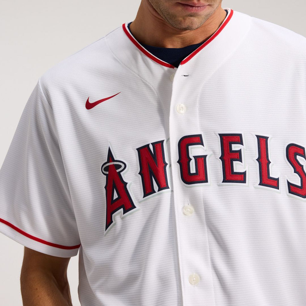 Los Angeles Angels Nike Home Replica Team Jersey - White Official MLB Team Apparel Baseball Fan Gear