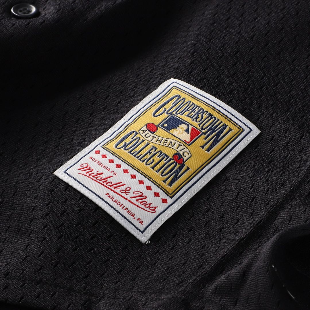 Randy Johnson Arizona Diamondbacks Mitchell & Ness Youth Cooperstown Collection Mesh Batting Practice Jersey - Black Official MLB Team Apparel Basebal
