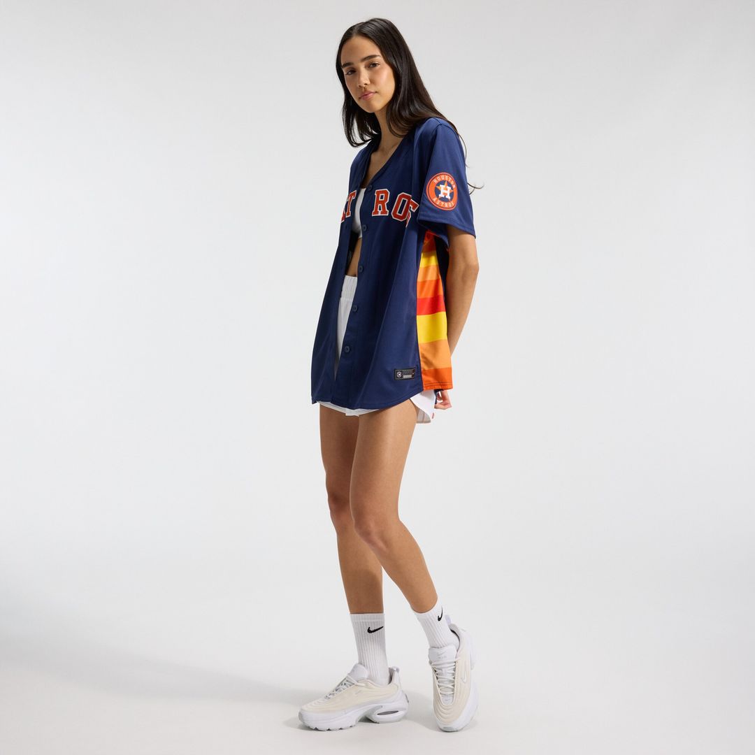 Jose Altuve Houston Astros Nike Women's Alternate Limited Player Jersey – Navy Official MLB Team Apparel Baseball Fan Gear