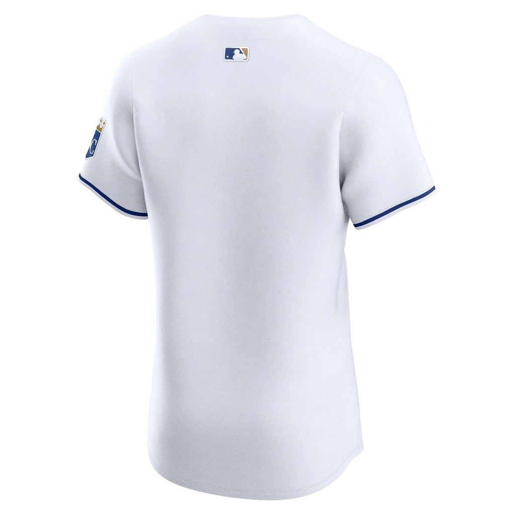 Kansas City Royals Nike Home Elite Jersey - White Official MLB Team Apparel Baseball Fan Gear