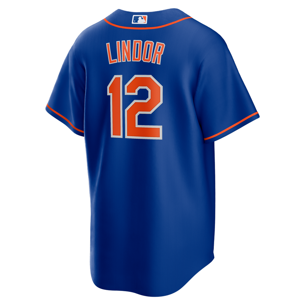 Francisco Lindor New York Mets Nike Alternate Replica Player Jersey - Royal Official MLB Team Apparel Baseball Fan Gear