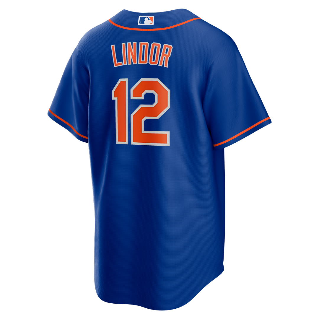 Francisco Lindor New York Mets Nike Alternate Replica Player Jersey - Royal Official MLB Team Apparel Baseball Fan Gear