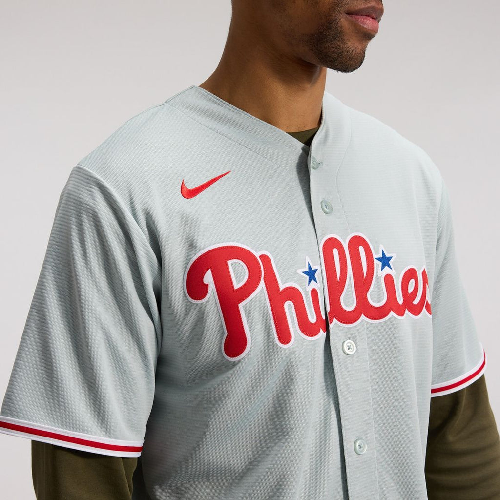 Bryce Harper Philadelphia Phillies Nike Road Replica Jersey - Gray Official MLB Team Apparel Baseball Fan Gear